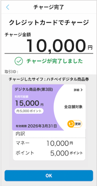 ハチペイデジタル商品券(第4回)の購入手順